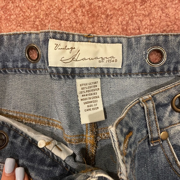 denim shorts - Picture 3 of 3